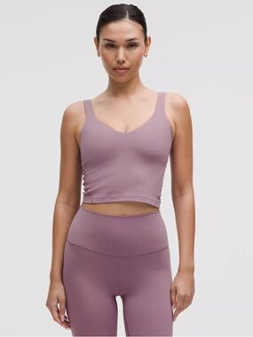 Lululemon Align Tank Top Light Support Womens Sz 14 Lavender Lux Yoga